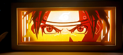Anime LED Paper Cut Box Frame Light (One Set)