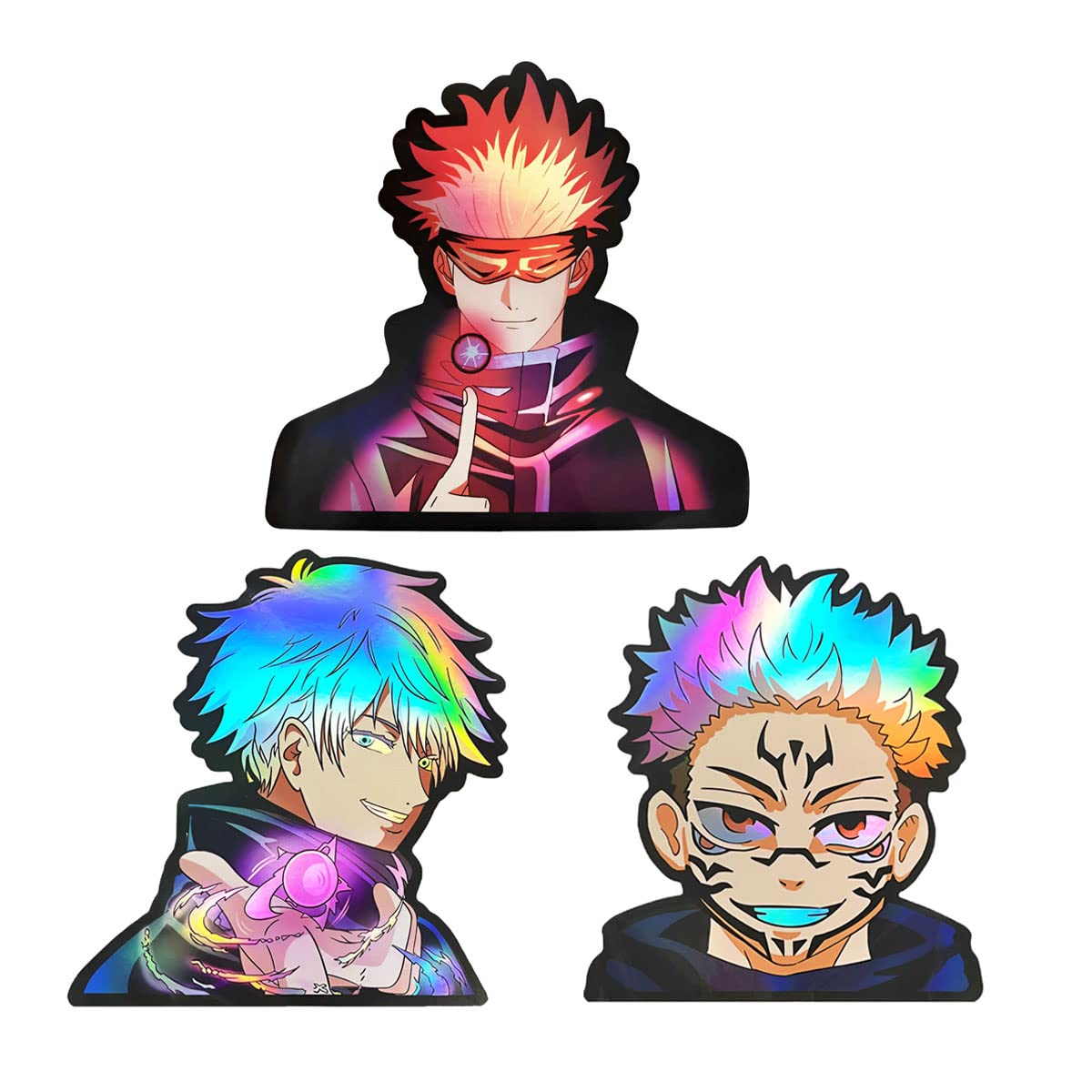 Jujutsu Kaisen 3 Pack-Anime Car Stickers Decals